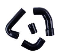 CHEFRU Compatibile con Fiat per Uno per Turbo IE 1400 1.4 Mk2 1989 1990 1991 1992 1993 1994 1995 Tubo Intercooler in Silicone 4 Pezzi Tubo del Radiatore