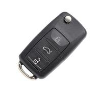 CHEFRU Compatibile con Seat per Altea 2004 2005 2006 2007 2008 2009 2010 2011 2012 2013 2014 2015 1 Pz Custodia per Chiave Auto 2/3 Pulsanti Copertura per Chiave Auto Chiave Guscio(3button)