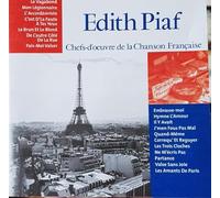 CHEFS D'OEUVRES DE LA CHANSON FRANCAISE - EDITH PIAF - 20 chansons -