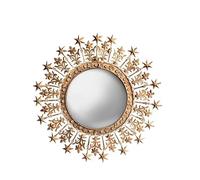 chehoma Specchio decorativo convesso con cristalli Aureola Stelle Dimenssion 47 cm (Diametro 47 cm)