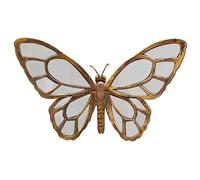 CHEHOMA Specchio farfalla dorato 34 x 21 cm