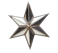 CHEHOMA Stella da parete a specchio, 5 x 28 cm