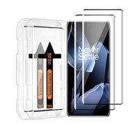 chejuza 2 Pezzi Vetro Temperato per Oneplus 13，[Installazione Rapida]，Vetro Temperato - Trasparente HD - Durezza 9H，Cover Compatibile