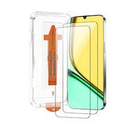 chejuza vetro temperato per Realme C61 4g [2 Pezzi],Installazione Rapida, Copertura Completa, Senza Bolle, Durezza 9H Vetro,Alta Definizione Protezione Pellicola Salvaschermo