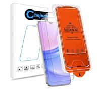 chejuza Vetro Temperato per Samsung Galaxy A15 4g/5g，Pellicola Protettiva con Kit di Installazione Facile，Durezza 9H，Copertura Totale，Compatibile con Custodie，2 Pezzi