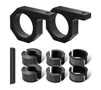 Chelhead 2 pezzi Supporto per faro da lavoro 25-50 mm, 1,5"/2", supporto universale a morsetto adatto a motocicli, fuoristrada, ATV, UTV, camion, barche, portatutto