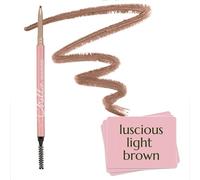 Chella - Matita per sopracciglia, castano chiaro - Luscious Light Brown - Vegana, senza glutine, cruelty free, senza parabeni - Lunga durata, consistenza morbida