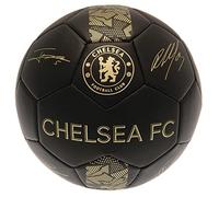 Chelsea F.C. - Pallone da calcio Phantom, misura 5, colore: Nero