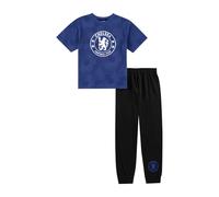 Chelsea F.C - Pigiama per ragazzi | Regali di calcio per ragazzi | Merchandise ufficiale abbigliamento da notte, Blu, 13-14 Years