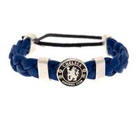 Chelsea Fc - Bracciale in finta pelle PU con stemma del club, Poliuretano