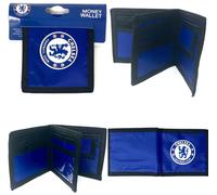 Chelsea FC Club Crest Morbido Tasca Portafoglio Moneta Porta Carte di Credito