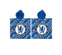 Chelsea FC Logo Cotone Asciugamano con Cappuccio (AG2523)