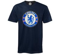 Chelsea FC Official Football Gift Mens Crest T-Shirt