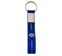 Chelsea FC - Portachiavi con cinturino in silicone (Taglia unica) (Blu)