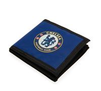 Chelsea FC - Portafoglio in tela con chiusura a strappo (TA2881)