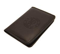 Chelsea FC - Portafoglio ufficiale in pelle sintetica - Uomo (Taglia unica) (Nero)