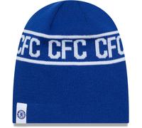 Chelsea Squadra di Calcio New Era Wordmark Teschio Maglia Blu Premiership Beanie