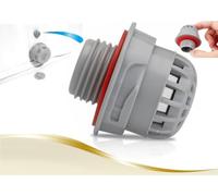 Chemconnect - Schermo per detriti con tappo a vite, compatibile con vasche idromassaggio Bestway Lay Z Spa SaluSpa Coleman