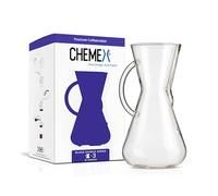 Chemex Caffettiera da 3 tazze con manico in vetro