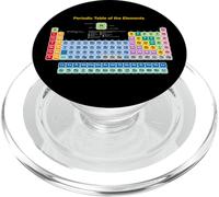 Chemical Periodic Table of Elements Novelty Graphic Designs PopSockets PopGrip per MagSafe