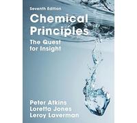 Chemical Principles: The Quest for Insight