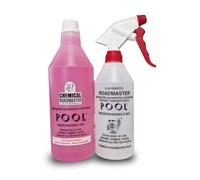 Chemical Roadmaster Italia Pool 1L Detergente Universale Superconcentrato, Sgrassatore Professionale Multiuso, Made in Italy, Flacone da 1L e Spruzzatore Maxi Graduato