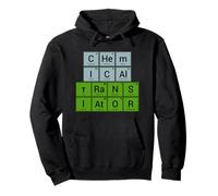 Chemical Translator Chemistry Natural Sciences Elements Felpa con Cappuccio