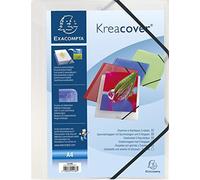 Chemise a elastiques 3 rabats polypropylene opaque krea cover - a4 - NUOVO