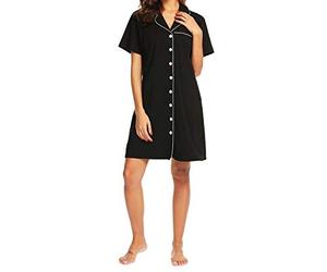 Chemise de nuit pour allaitement, maternite, allaitement, bouton, devant