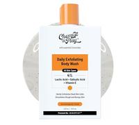 Chemist at Play Body Wash Exfoliating for Dry Rough Bumpy Strawberry Skin with 1% Salicylic Acid 2% Lactic Acid and Ceramides for Men and Women | 473 ml