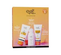 Chemist At Play Kit esfoliante | Exfoliating Body Wash Removes Tan | Underarm Roll On Fights Odour & Brightens Underarm | AHA Body Lotion Nourishes Skin