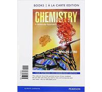 Chemistry: A Molecular Approach, Books a la Carte Edition; Modified MasteringChemistry with Pearson eText -- ValuePack Access Card -- for Chemistry: A ... Approach, Books a la Carte (3rd Edition)