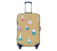 Chemistry Class - Copribagagli da viaggio, elastico, per valigie, 45-81 cm, Nero , x-large