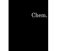 Chemistry Notebook - Graph Paper 5 Squares Per Inch, Minimalist Black Cover, Black Study Series: Chemistry Notebook for Students, Lab Notes, Reactions ... Grid Paper, Minimalist Black Aesthetic