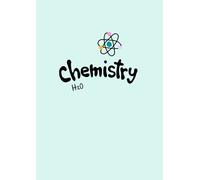 Chemistry Notebook - Maxi Quaderno A4 a quadretti 5mm - 108 pagine