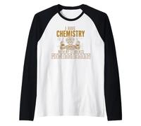 Chemistry Teacher Pun Periodically Science Maglia con Maniche Raglan