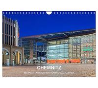 Chemnitz - fotografiert von Michael Allmaier (Wandkalender 2026 DIN A4 quer), CALVENDO Monatskalender: Nachtaufnahmen aus Chemnitz