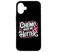 Chemo mi ha reso più caldo il mese della sensibilizzazione sul cancro al seno Custodia per iPhone 16 Plus