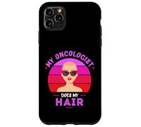 Chemo Radiation o Il mio oncologo mi fa i capelli Custodia per iPhone 11 Pro Max