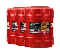 CHEMPIOIL 15W-40 Camion Super Fatt CH-4, Olio, Api CI-4, Acea E7, 3x20 Litro