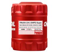 20 (1x20) Litro CHEMPIOIL Camion Super Fatt CH-3 SAE 10W-40 Olio Motore