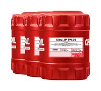CHEMPIOIL Ultra JP 5W-30 Olio Motore, API SP (RC) 3x20 L, CHRYSLER MS-13340