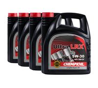CHEMPIOIL Ultra Lrx 5W-30 Olio, Acea C3, Api Sn, BMW LL-04, 4x5 Litro