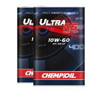 CHEMPIOIL Ultra RS+Ester Olio Motore 10W-60, Confezione 5x4 L