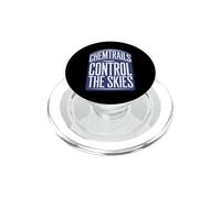 Chemtrails Teoria della cospirazione e controllo segreto del tempo PopSockets PopGrip per MagSafe