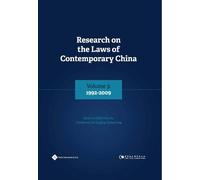 Chen Su Research on the Laws of Contemporary China, Volume 3 (Copertina rigida)