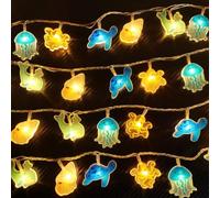 CHENBOOW Catena luminosa,Animali Marini 3m,Lucine Led Decorative,Striscia Luminosa,Ghirlanda Luminosa Cameretta,Luci a LED,Luce Notturna,per Camerette dei Bambini