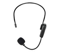 Chencunquangod Microfono senza fili, radio FM auricolare vivavoce megafono microfono per altoparlante, guida didattica, lezioni, riunioni