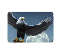 chenfandi Eagle Under The Stars Tappeto 40x60 cm Antiscivolo Adatto per Camera da Letto Bagno Salotto ecc
