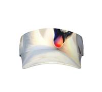 chenfandi Simpatico cappello a cigno piccolo, regolabile, traspirante, protezione UV, #adatto per uomini e donne, nero